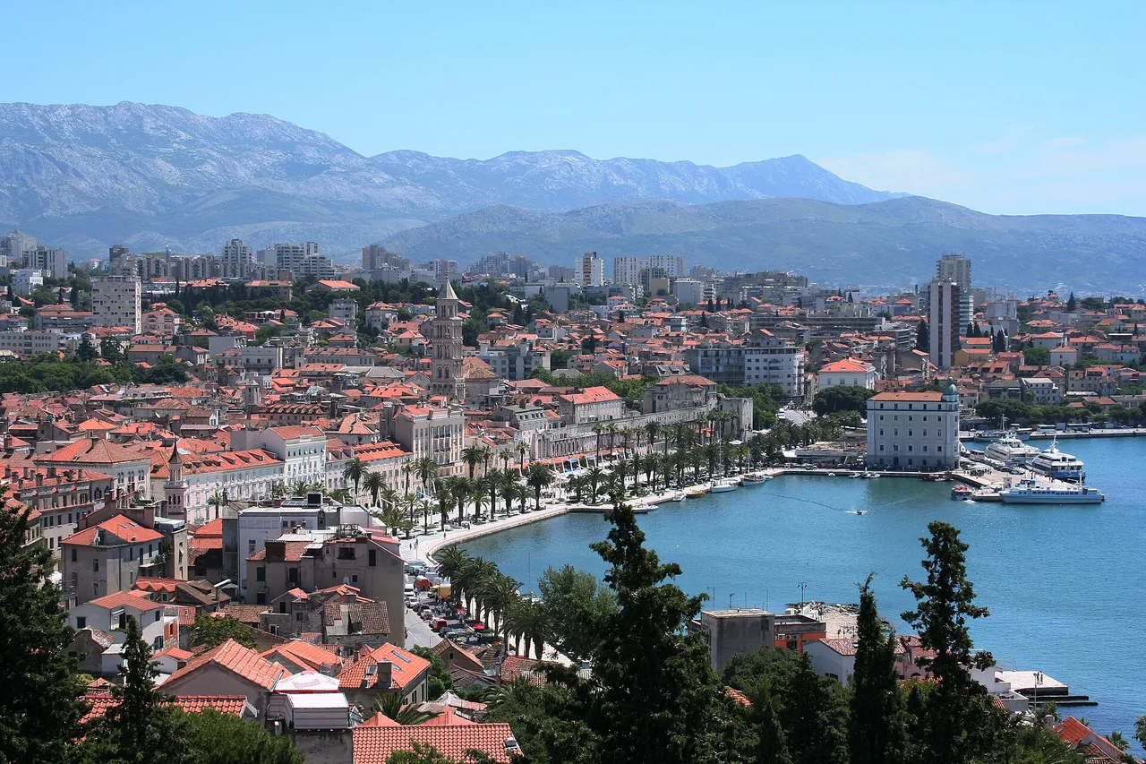 Split · pogled s Marjana
