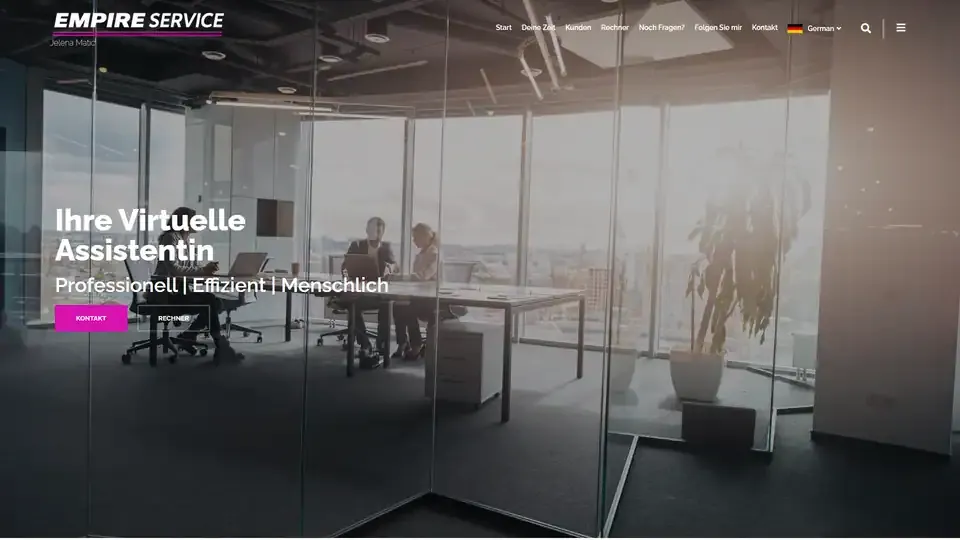 Prikaz web stranice Empire Service VA — empireservice-va.com