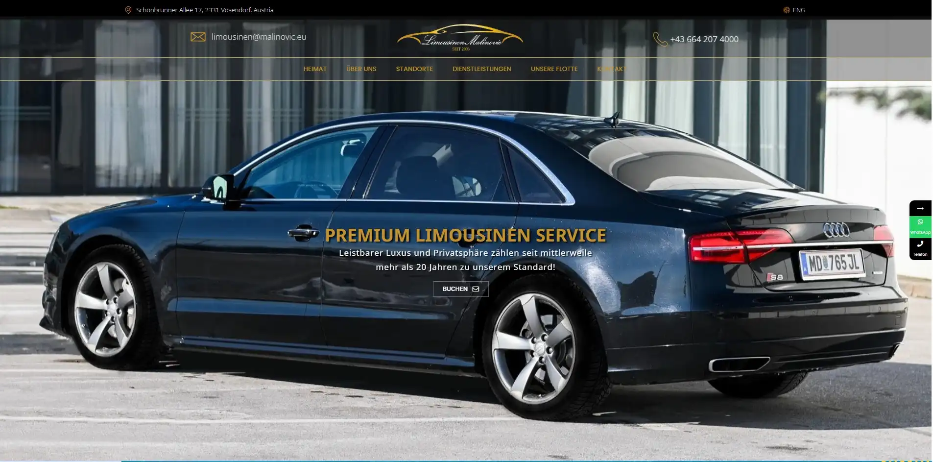 Primjer izrade web stranice Voxern – moderna poslovna web stranica