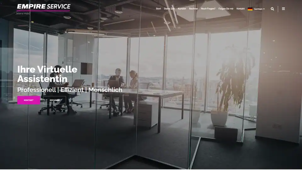 Screenshot websites Empireservice Va – empireservice-va.com