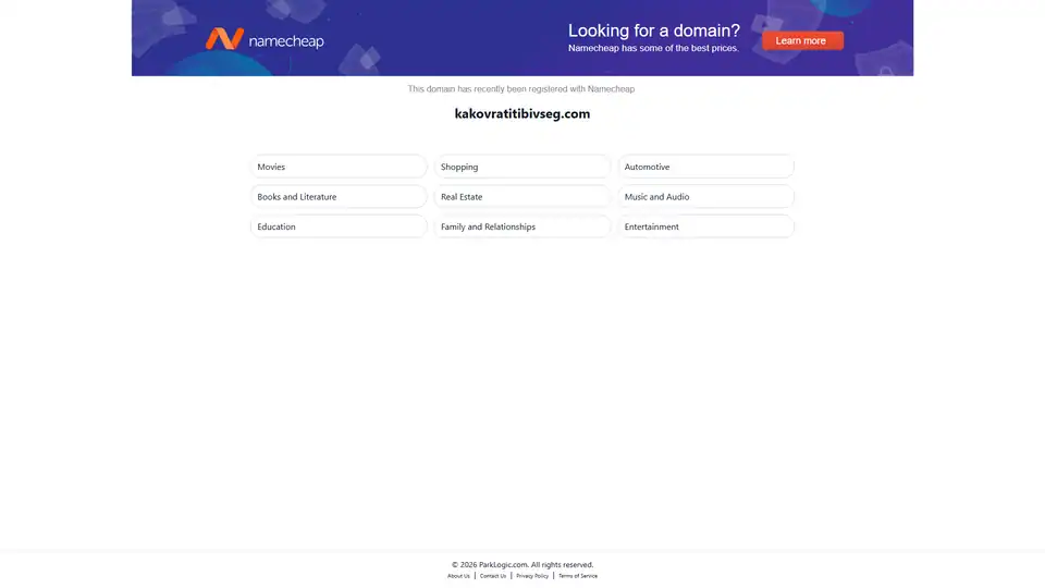 Screenshot websites Kakovratitibivseg – kakovratitibivseg.com