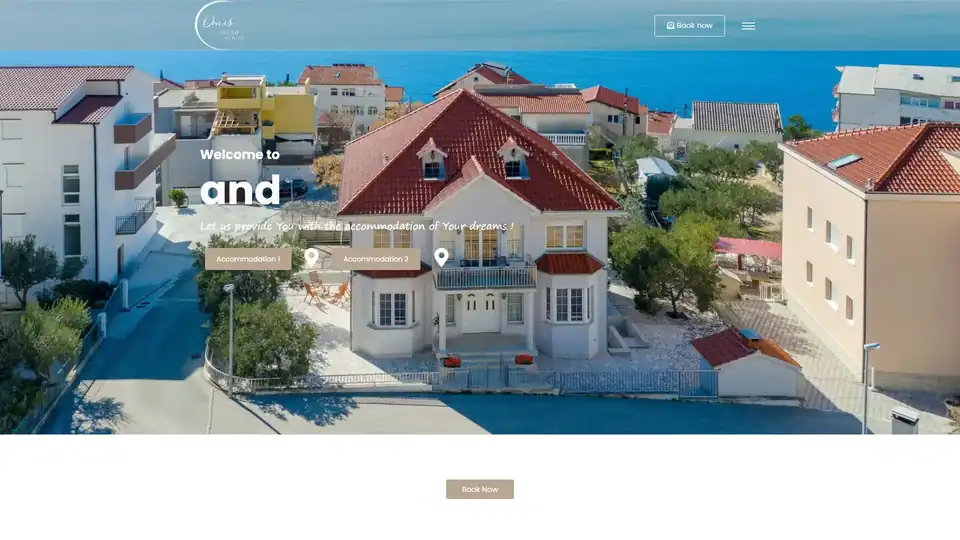 Screenshot websites Omisdreamhouse – omisdreamhouse.com