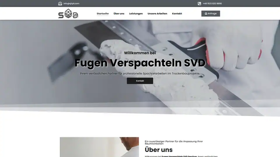 Screenshot websites Q1q4 – q1q4.com