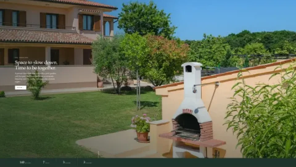 Screenshot web stranice Villa Dido Nini - villadidonini.com